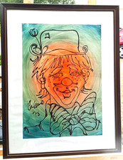 Tableau portrait de clown