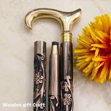 Belle canne de marche en