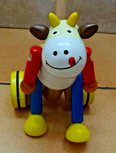 Vache jouet animé - animé, à