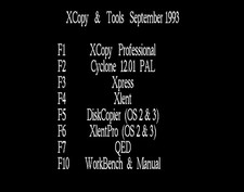 X-COPY PROFESSSIONAL - COMMODORE AMIGA 500 / 500+ / 600 / 1200