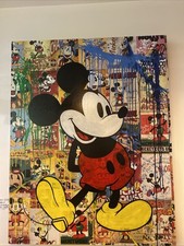 Tableau Mickey Avec Les Premiers Magazines Américain