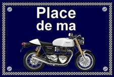 plaque " PLACE DE MA TRIUMPH