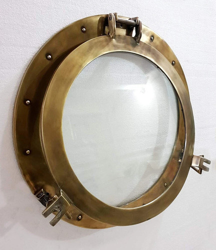 Miroir hublot laiton - en,