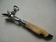 Couvert à gigot patte de biche chasse en Inox de 23,5 cm 