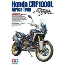 Maquette Tamiya 1/6 Honda Africa Twin Crf1000l : Modèle Premium Avec Suspensions