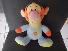 doudou peluche Tigrou pyjama combinaison bleu DISNEY NICOTOY 22cm (2 dispo)