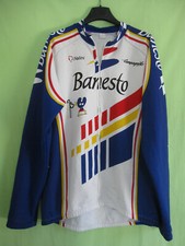Maillot cycliste Manche Longue Banesto Nalini Barcelona Galicia Vintage 1993 - 7