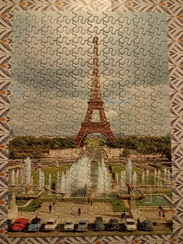 Puzzle willeb tour eiffel - puzzle,