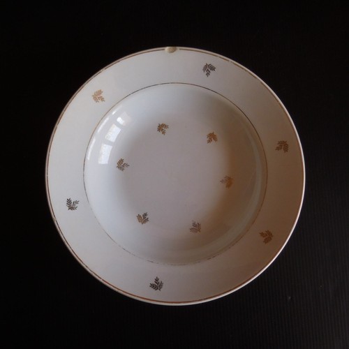 Assiette creuse porcelaine