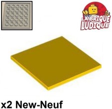 Lego 2x Tile plaque lisse 6x6