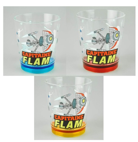 Verre plastique capitaine flam - plastique,