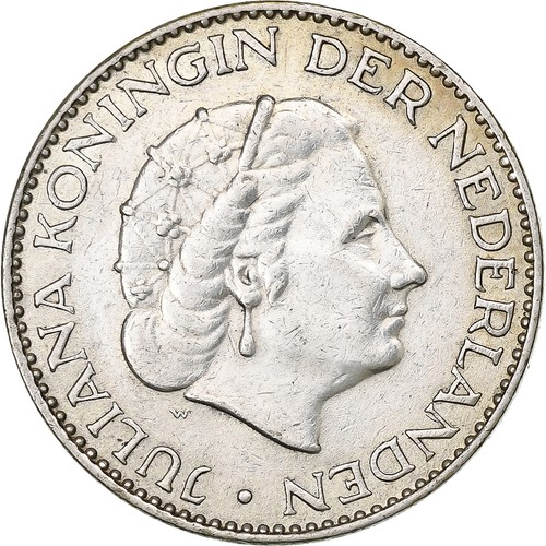 Pays bas juliana - pays-bas,, gulden