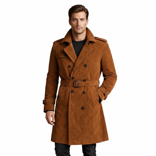 Trench coat marron mode - à,