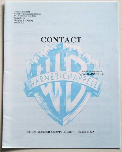 Partition sheet music - , brigitte