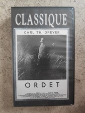 RARE K7 VHS FILM ORDET CARL