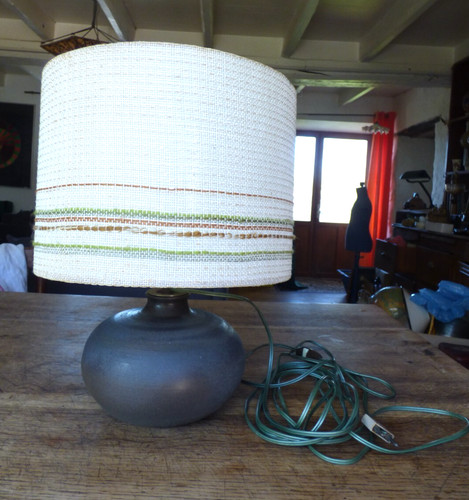 Ancienne lampe année - ancienne, en