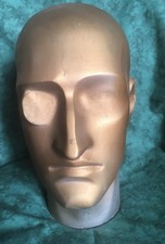 Rare Tête de mannequin SIEGEL homme au monocle