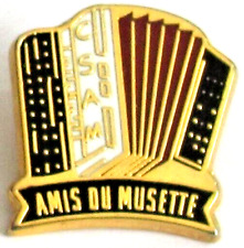 Pin's CSAM CLUB SARTHOIS AMIS MUSETTE ACCORDEON Musique Dance Vintage#4/18
