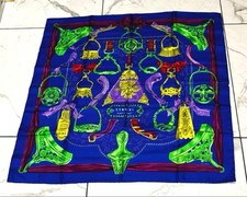 Châle foulard en soie Hermes