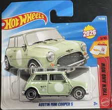 HOT WHEELS AUSTIN MINI COOPER S              NEW 2026