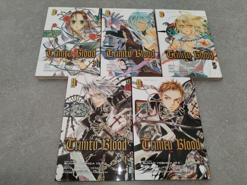 Manga trinity blood - trinity, tome