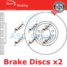 2x Apec BRAKING 321mm Ventilé