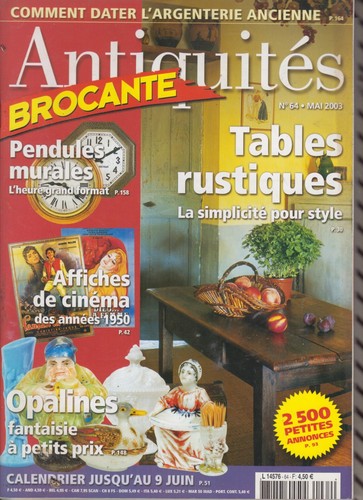 Revue antiquites brocante - brocante, /