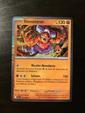 Carte Pokémon HOLO Démétéros 053/086 BLK Foudre Noire SV10.5 FR NEUF