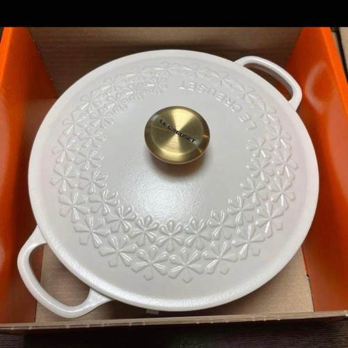 Pot marmite creuset flower - creuset,