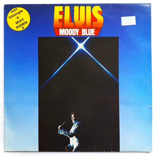 33t elvis presley moody blue - presley-,
