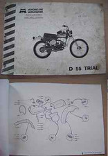 Catalogue pièces détachées Motobecane D55 Trial