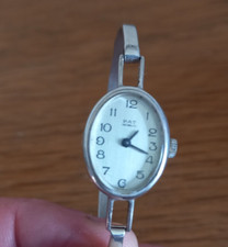 Montre de dame en argent 800 signé PAT Incabloc