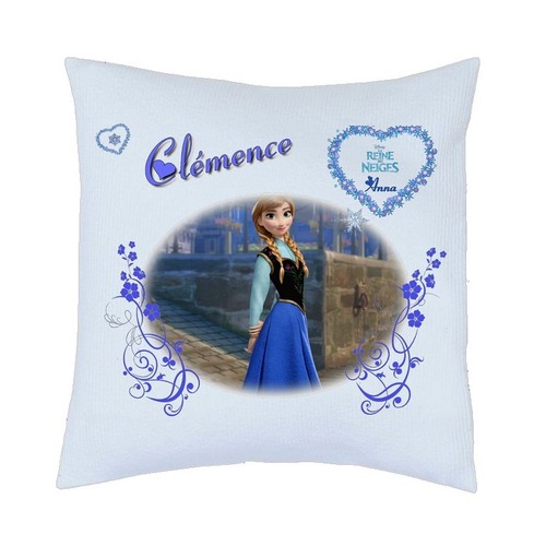 Coussin reine des neiges - coussin,