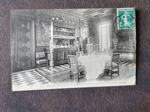 Cpa château de - cpa,