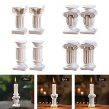Lot de 2 colonnes romaines