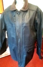 Veste 3/4 parka "COUTURE"  homme cuir luxe  T (50) 52 L   comme neuf
