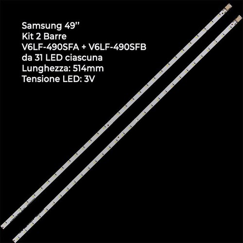Kit bandes barres tv - bandes, 31
