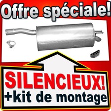 Silencieux Arriere pour FIAT DOBLO (119) 1.4 75/77 CH 10.2005-2009 échappement