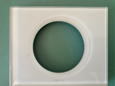 LEGRAND Plaque Céliane 1 poste verre Kaolin 69311