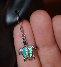 fire opal earrings pendant