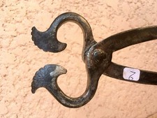 (n°2) outil ancien, old tool , PINCE A SUCRE XVIIIe