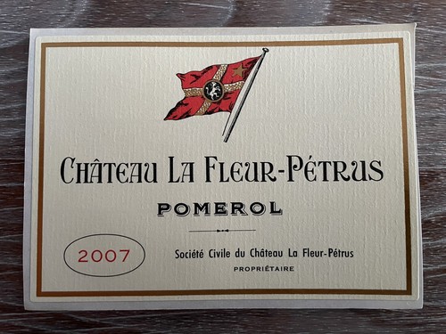 étiquette château fleur - château,