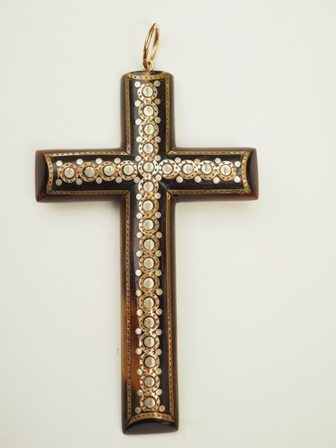 Croix pendentif ancien pique - croix,