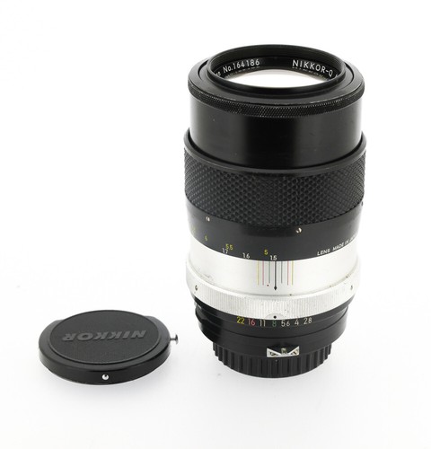 Nikon nikkor auto 135 mm - q,