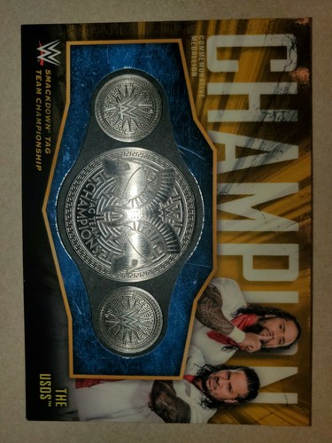 2018 topps wwe commemorative - topps,