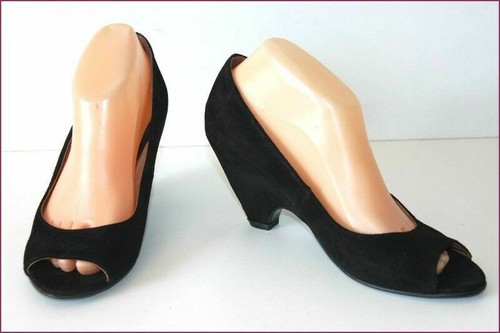 Texto escarpins daim noir - texto,