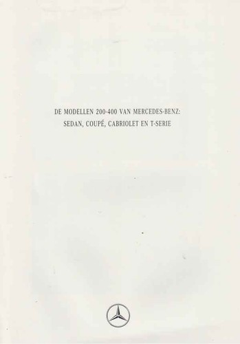 Brochure mercedes w124 break - brochure,