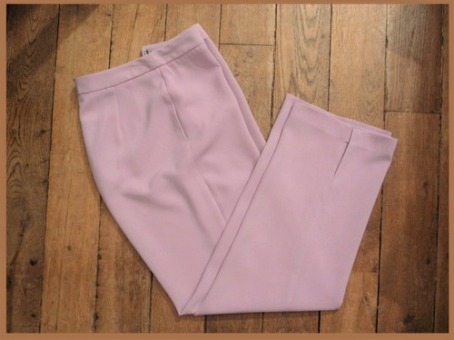 Pantalon droit violet - pantalon,