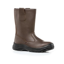 Botte de securite en Cuir Non