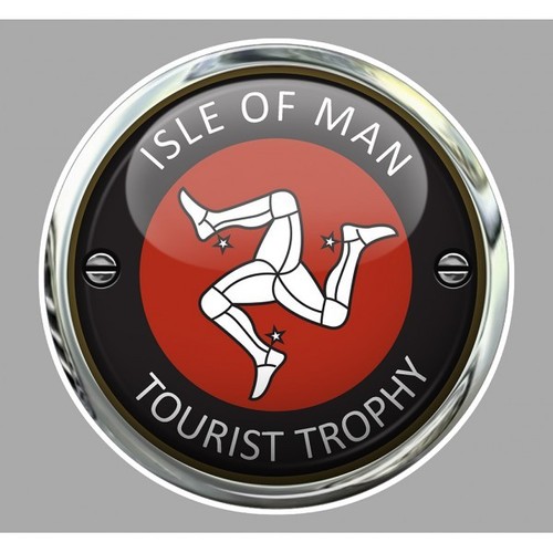 Isle man sticker - tt, vinyle